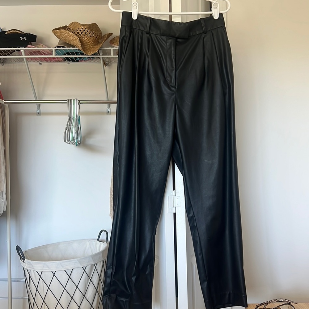 Leather pants